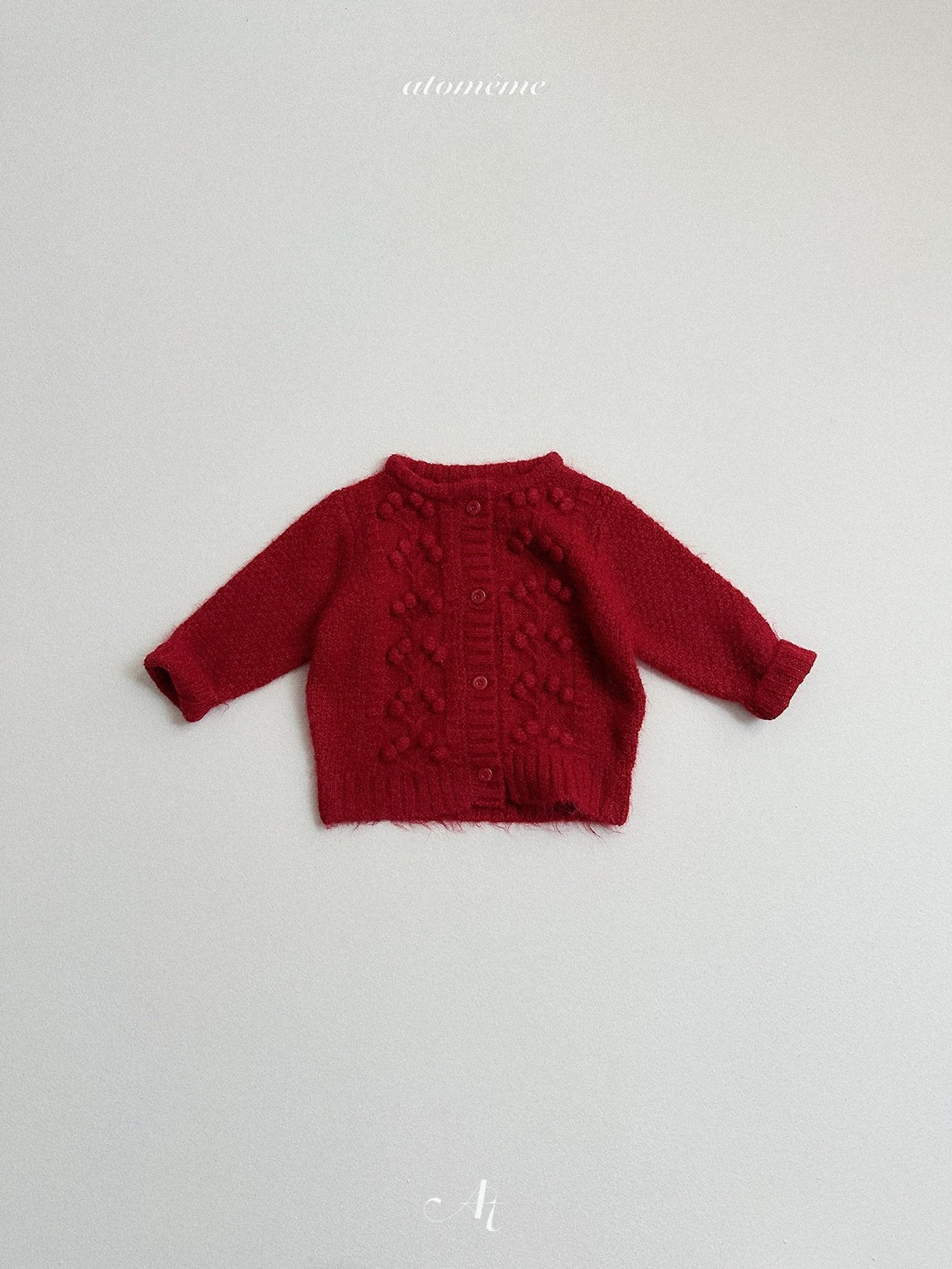 [atomeme] Winter Berry Cardigan