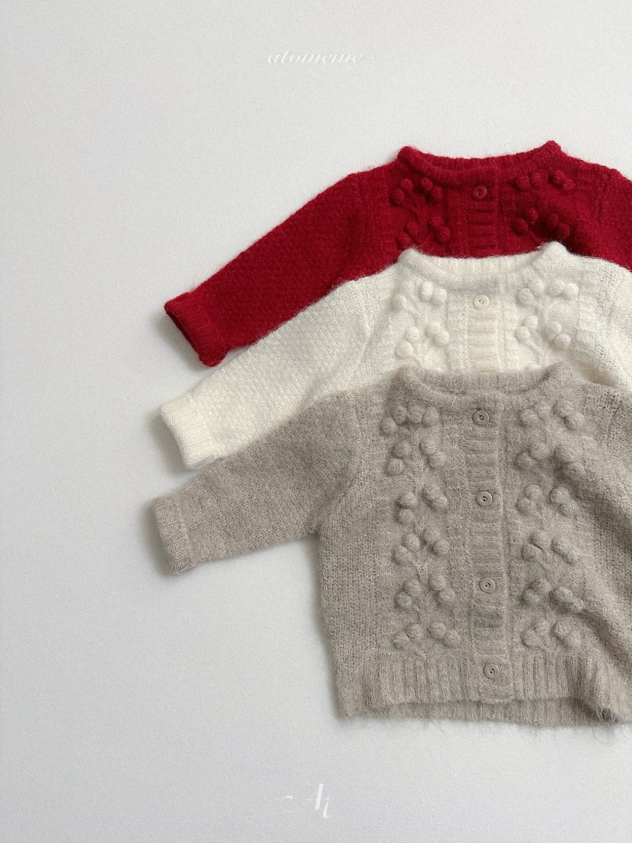 [atomeme] Winter Berry Cardigan