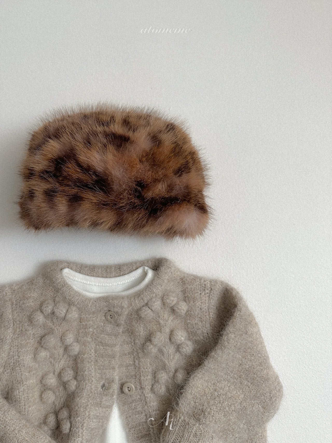 [atomeme] Fur Bucket Hat
