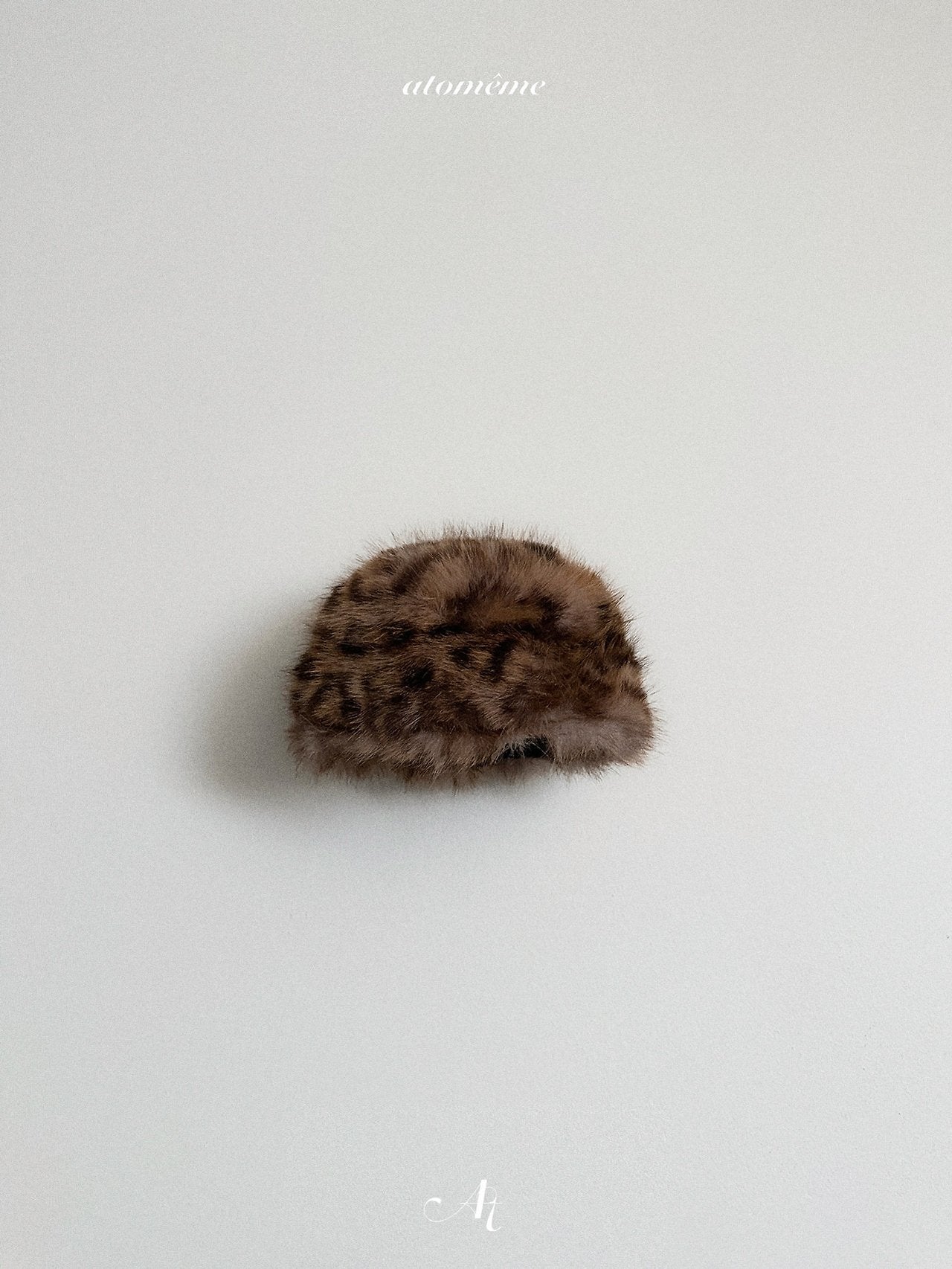 [atomeme] Fur Bucket Hat