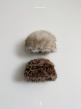 [atomeme] Fur Bucket Hat