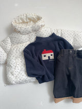 [atomeme] Ecru Padding Jumper