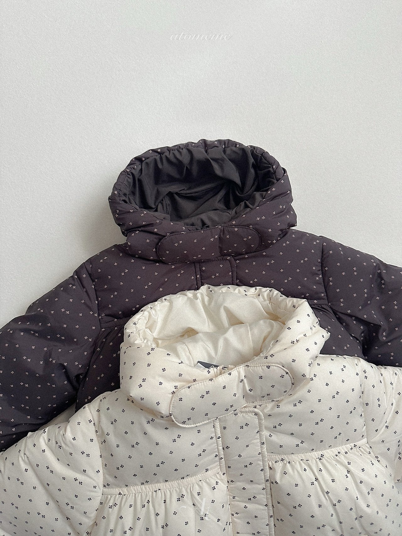[atomeme] Ecru Padding Jumper
