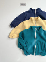 [digreen] Camel Zipup Jumper