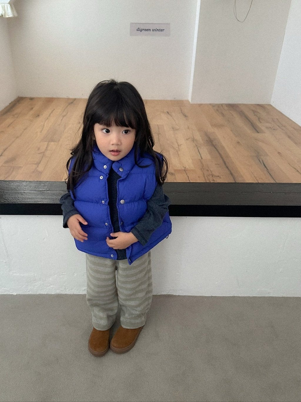 [digreen] Vivid Padded Vest