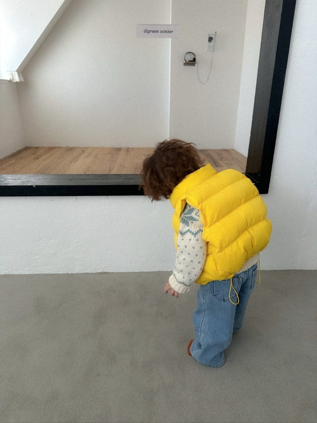 [digreen] Vivid Padded Vest