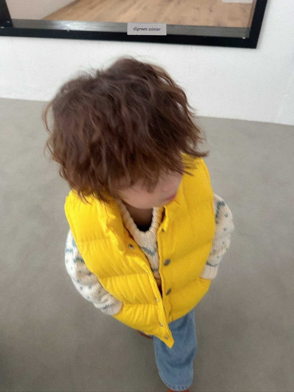 [digreen] Vivid Padded Vest