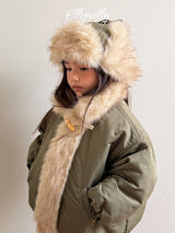 [ELLY MOLLY] Eskimo fur jumper