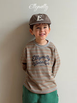 [ELLY MOLLY] Club stripe tee