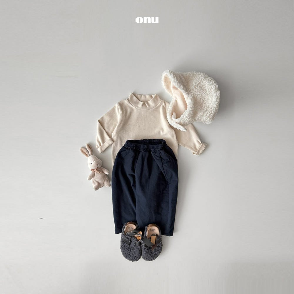 ［onu］Basic half neck tee (baby)