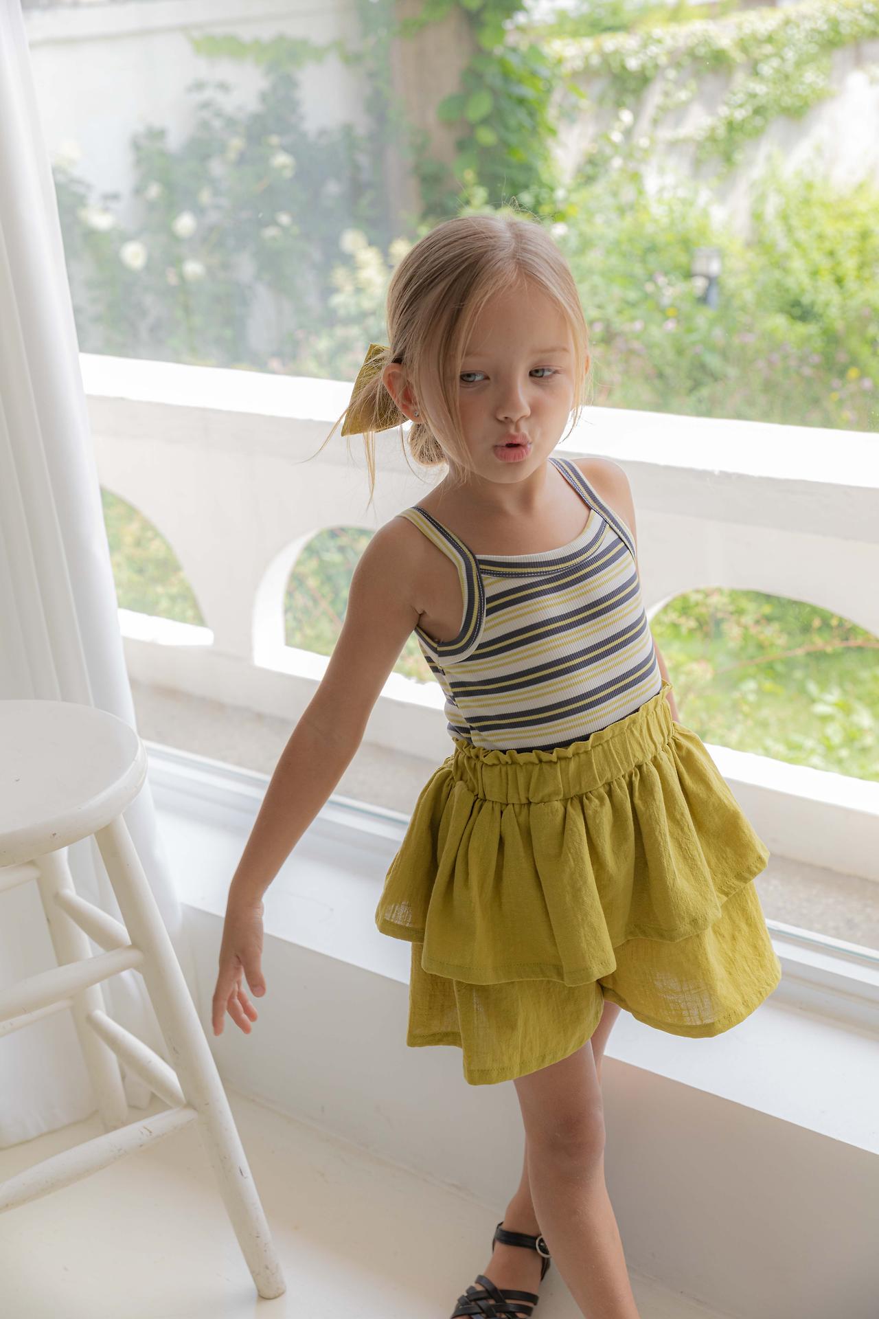 ［lenua］Rody skirt pants