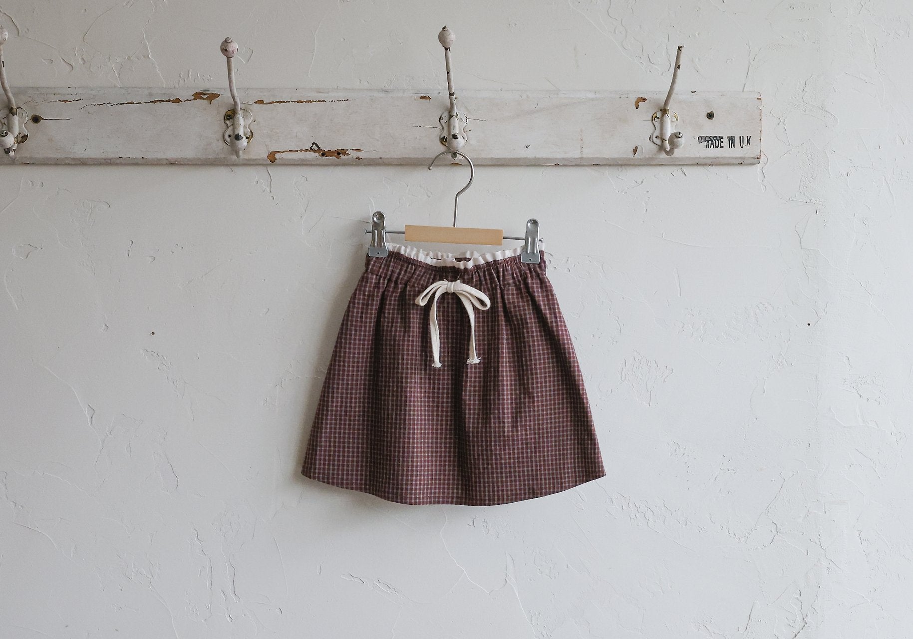 [FLO] Bella check skirt(kids)