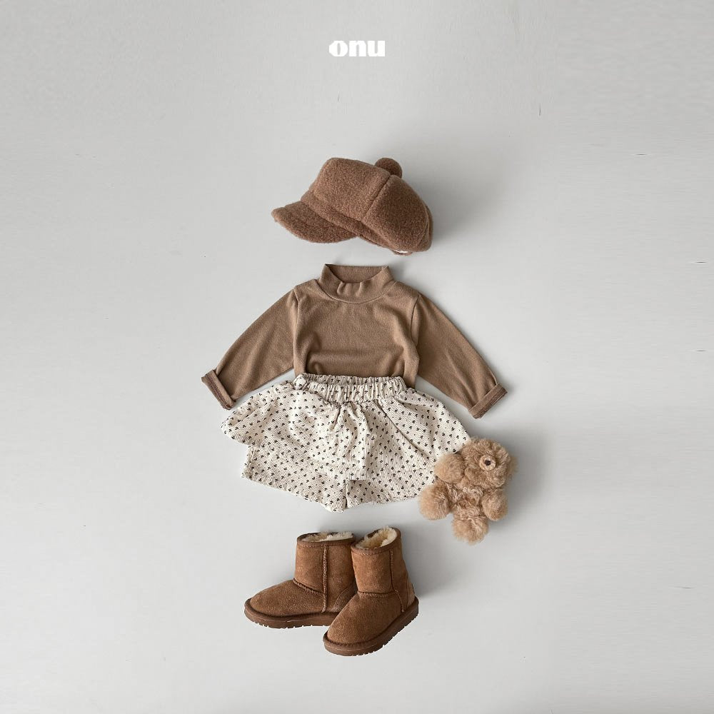 ［onu］Basic half neck tee (baby)