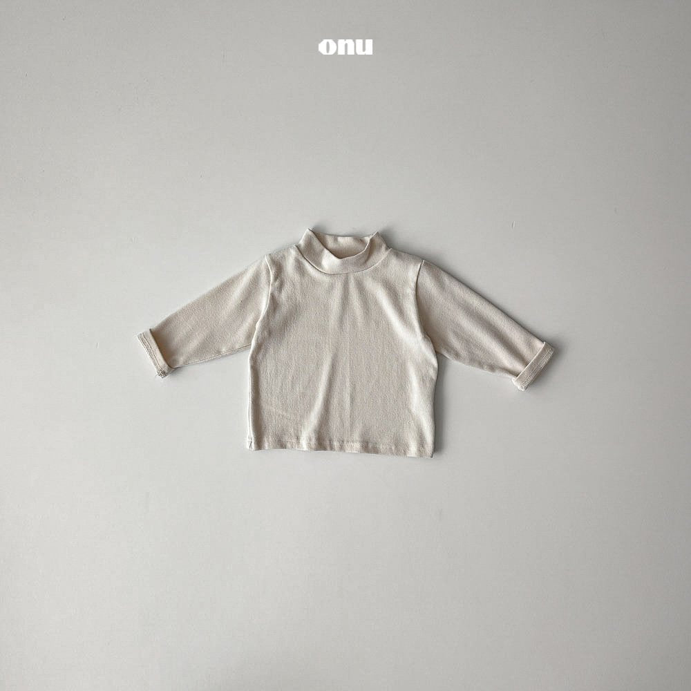 ［onu］Basic half neck tee (baby)