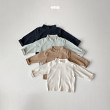 ［onu］Basic half neck tee (kids)