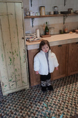 ［onu］Stripe half neck tee (kids)