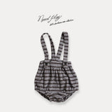 ［normalplay］Melody Stripe Suspender Bloomer