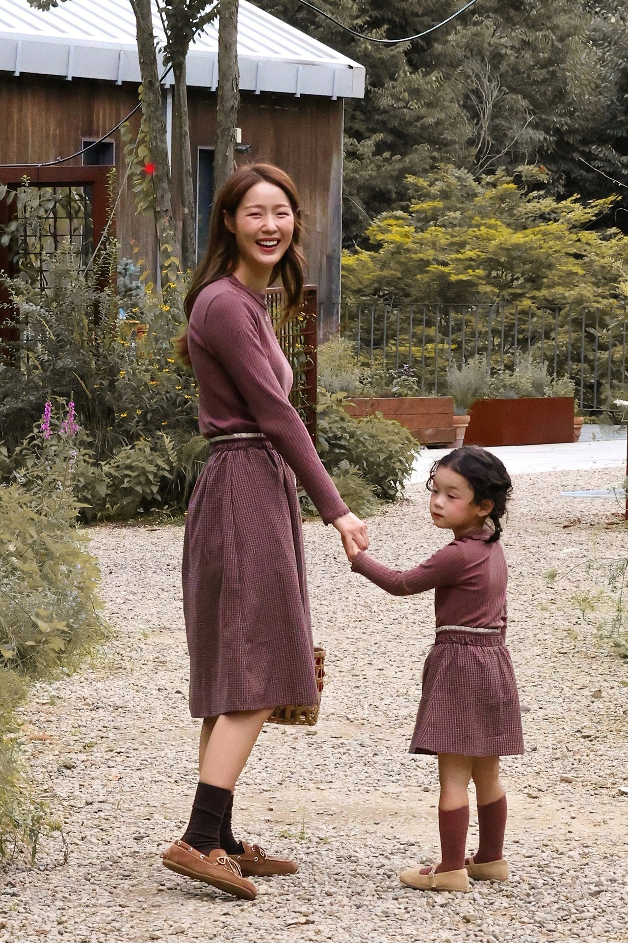 [FLO] Bella check skirt(kids)