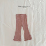 ［Melikey］Mellow rib flare leggings