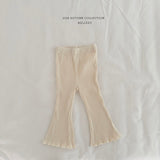 ［Melikey］Mellow rib flare leggings