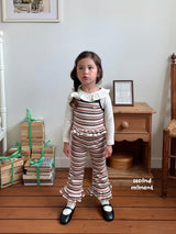 ［second moment］Frill collar rib tops