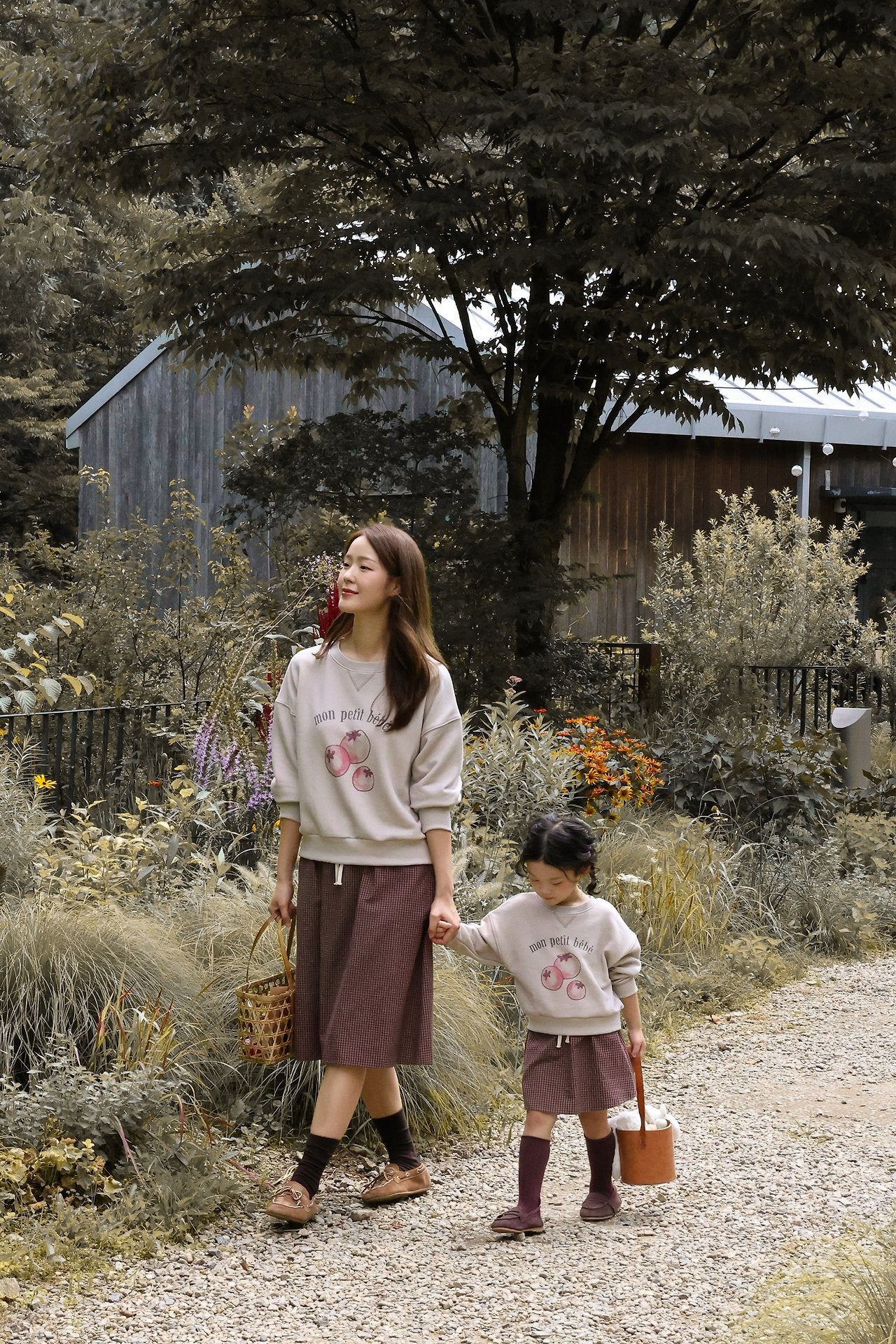 [FLO] Bella check skirt(kids)