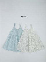 ［puipui］Flower camisole one-piece