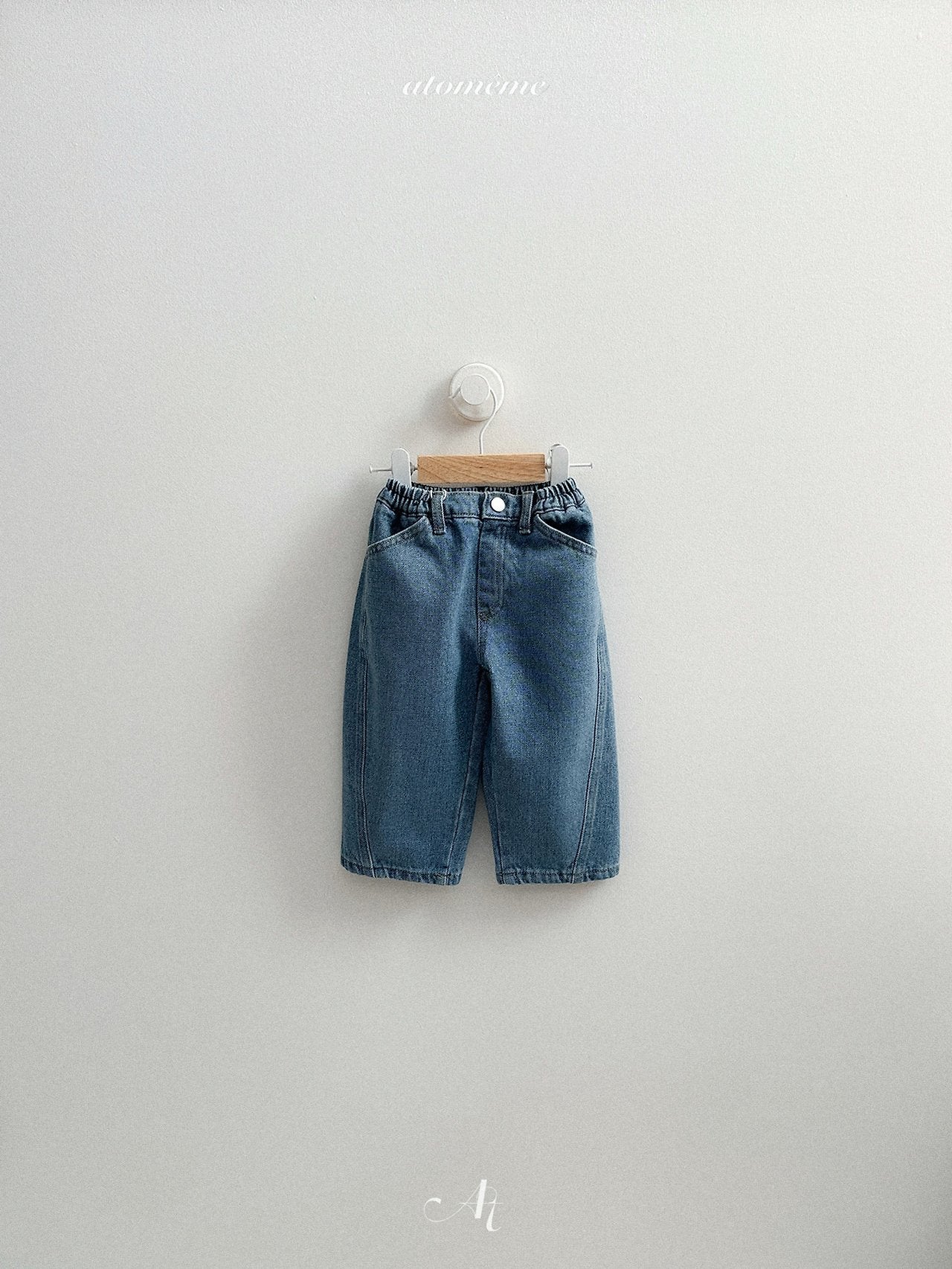 [atomeme] Milk Denim Pants