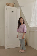 ［Melikey］Mellow rib flare leggings