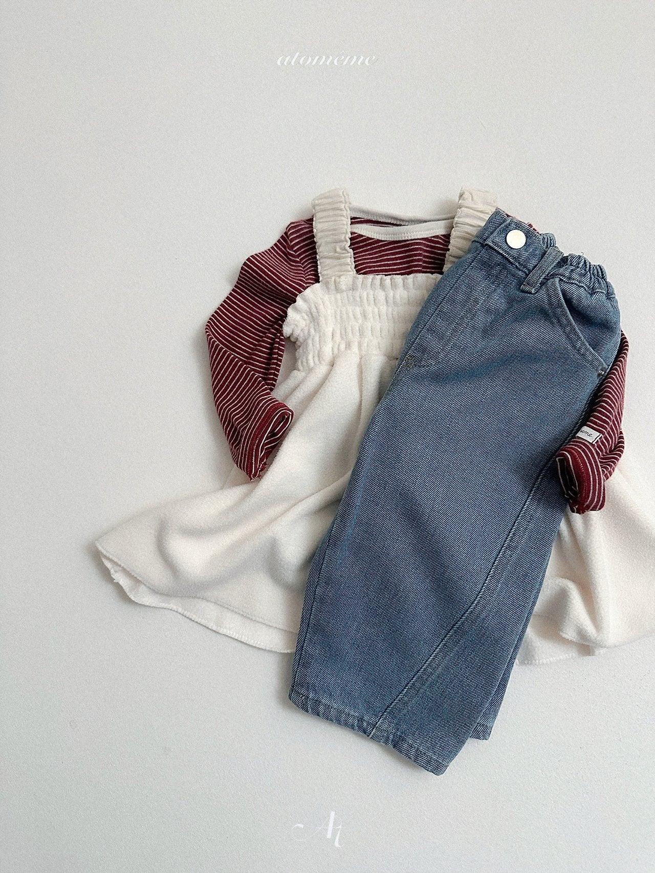 [atomeme] Milk Denim Pants