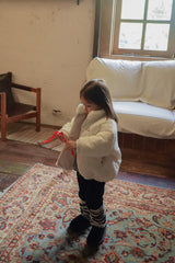 ［onu］Rib gather leggings (kids)