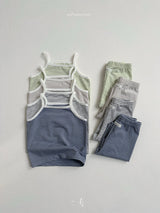 ［atomeme］Plum stripe pants