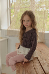 ［Melikey］Mellow rib flare leggings