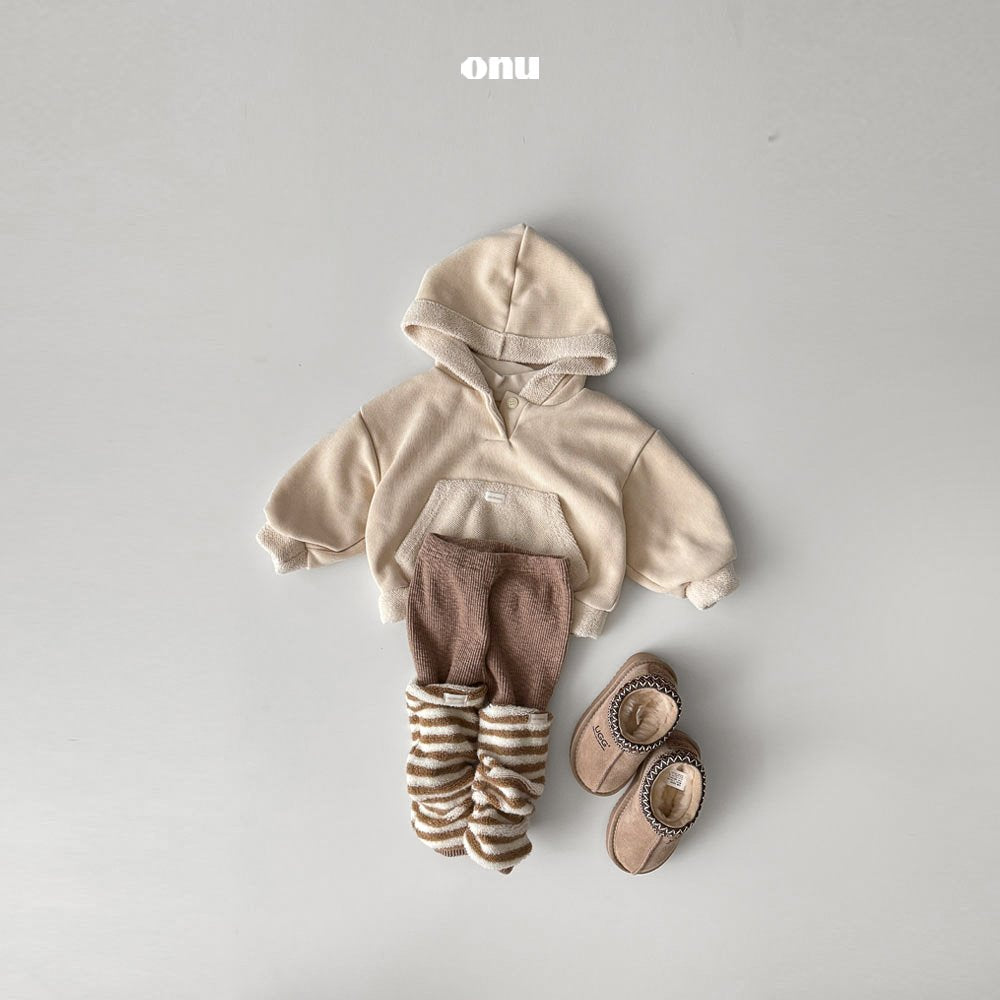 ［onu］Rib gather leggings (baby)