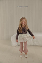 ［Melikey］Mellow rib flare leggings