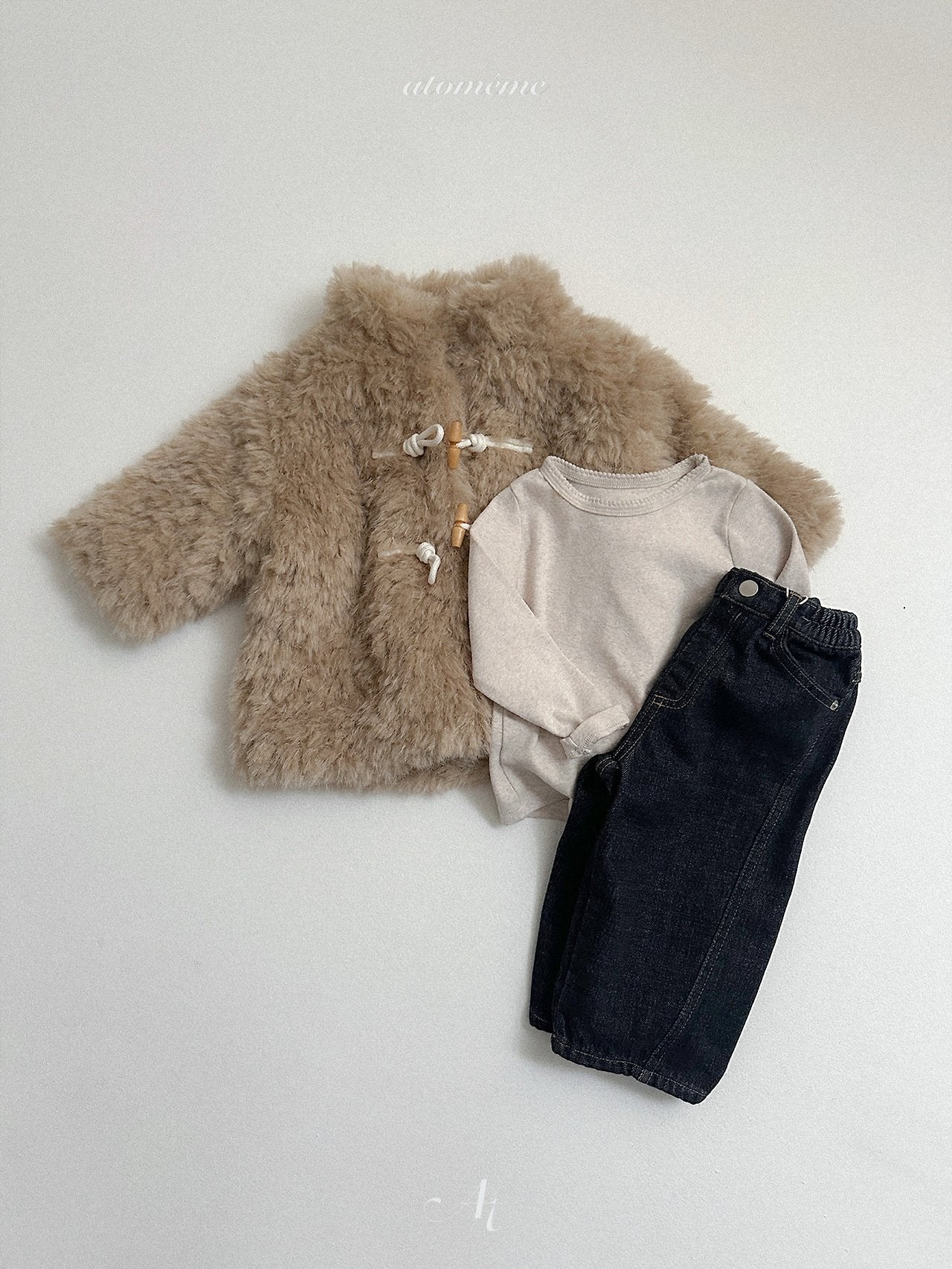 [atomeme] Milk Denim Pants
