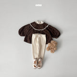 ［onu］Rib gather leggings (kids)