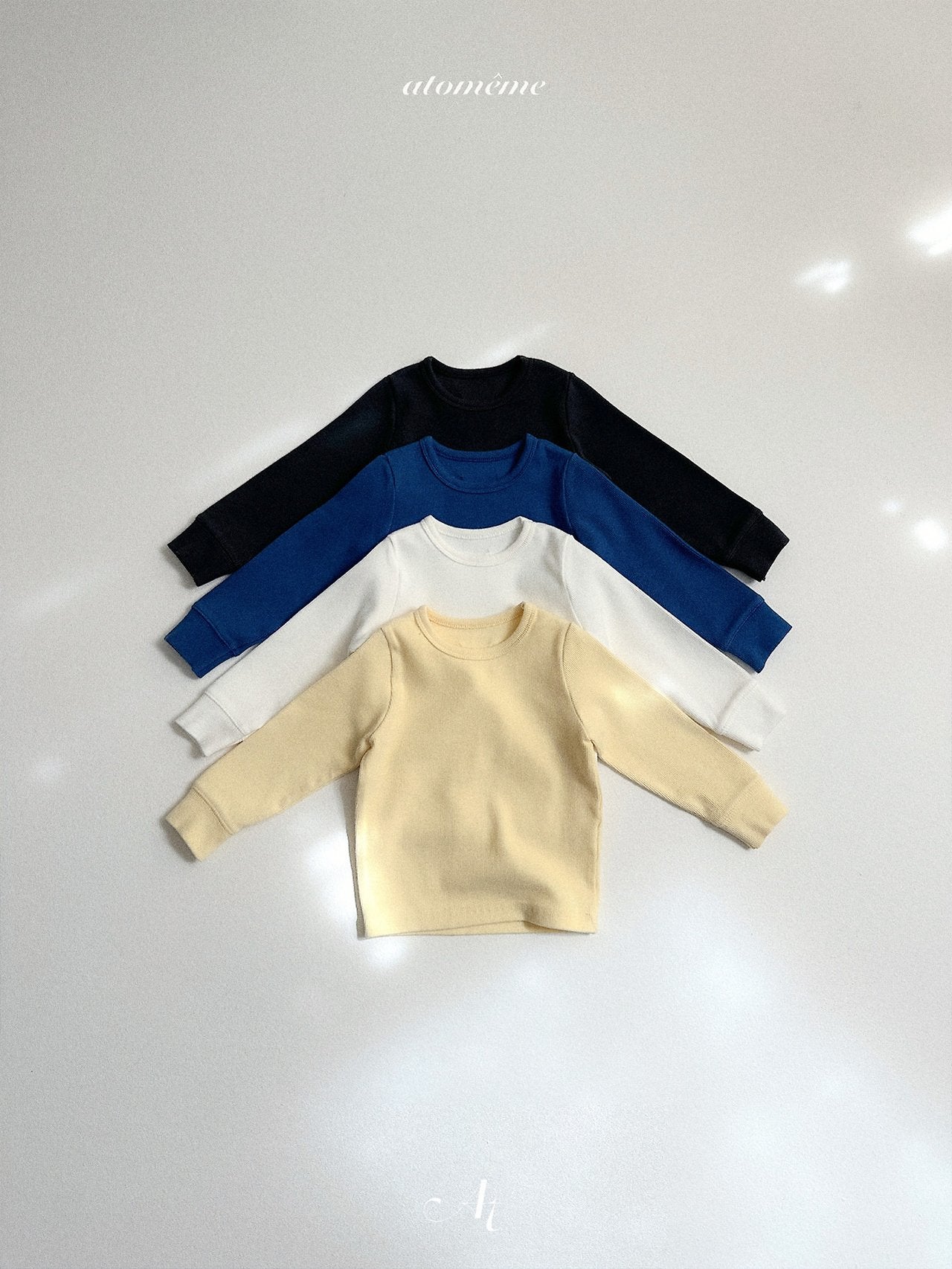 [atomeme] Cream Sibori Tee