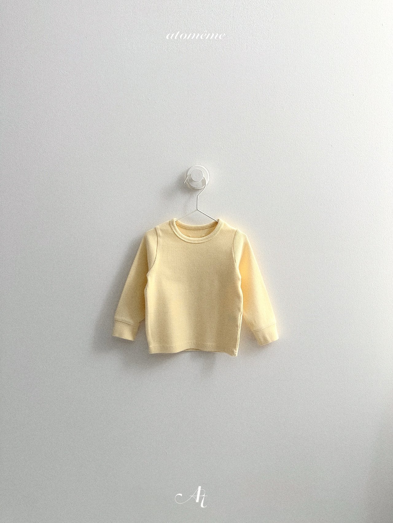 [atomeme] Cream Sibori Tee
