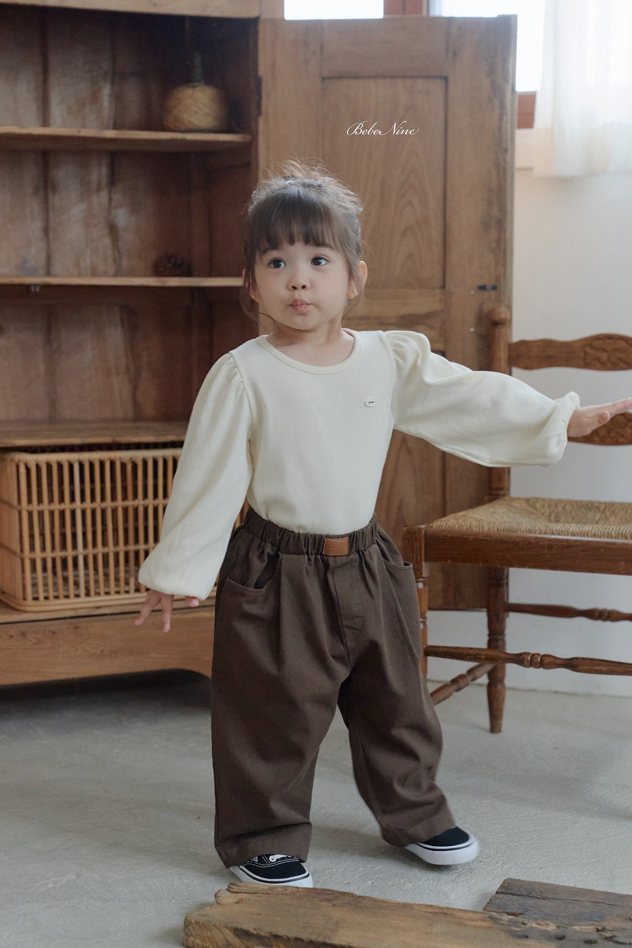 ［bebenine］Momo Cotton Pants