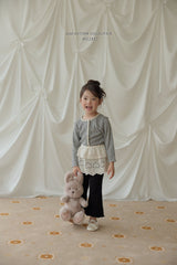 ［Melikey］Mellow rib flare leggings