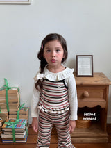 ［second moment］Frill collar rib tops