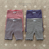 ［Melikey］Stripe color mellow leggings
