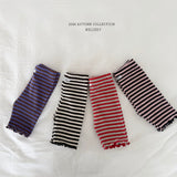 ［Melikey］Stripe color mellow leggings