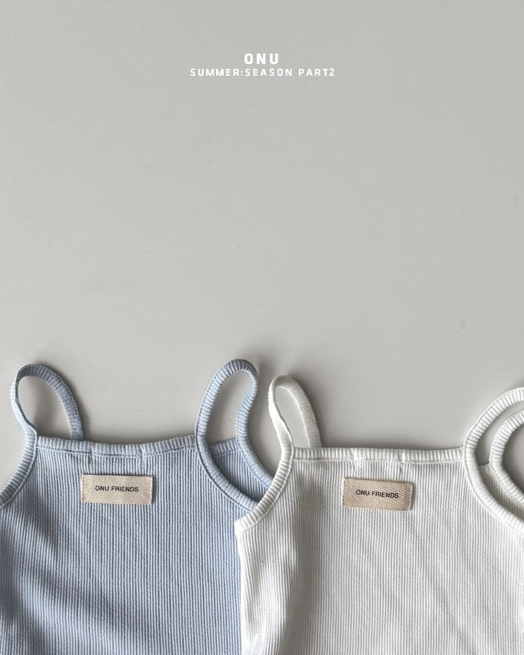 ［onu］Rib camisole