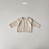 ［onu］Stripe round tee