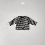 ［onu］Stripe round tee