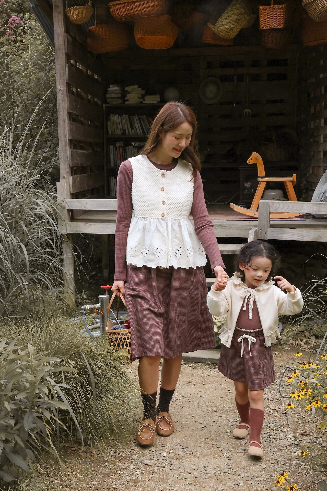 [FLO] Bella check skirt(kids)