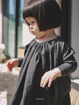 ［melmel］Summer linen one-piece