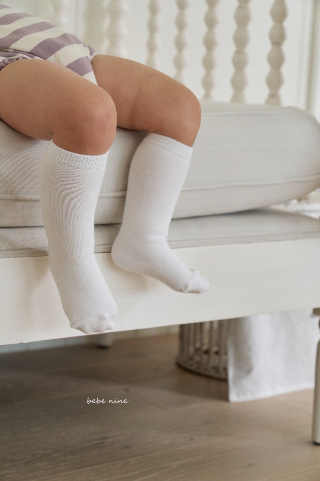 ［bebenine］Soft knee socks set